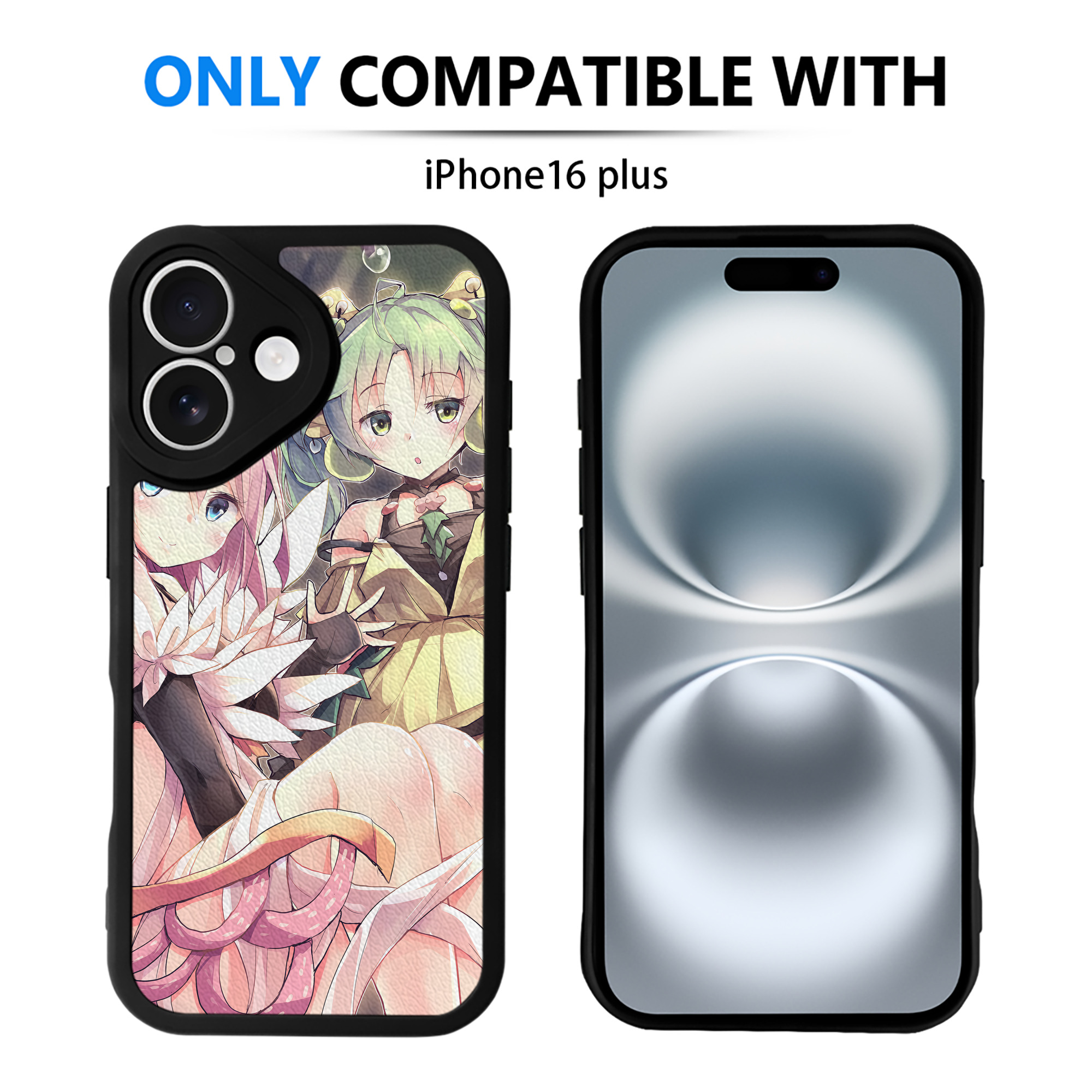 （画像用） 遊☆戯☆王 Yu-Gi-Oh! 【iPhone 16シリーズ対応】シリコンスマホケース（レザー調） 材質：シリコン